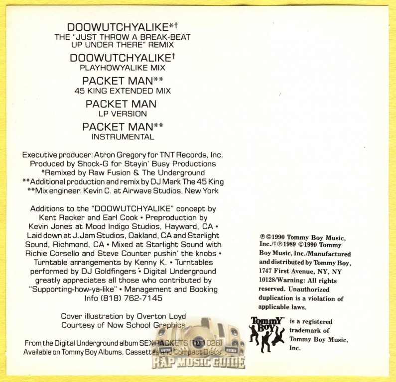 digital-underground-doowutchyalike-packet-man-single-cassette